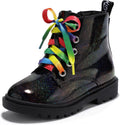 PANDANINJIA Christina Girls Boys Short Ankle Boots - Sparkly