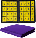 Card Binder 16 Pocket Card Album - Holds up to 1408 Cards