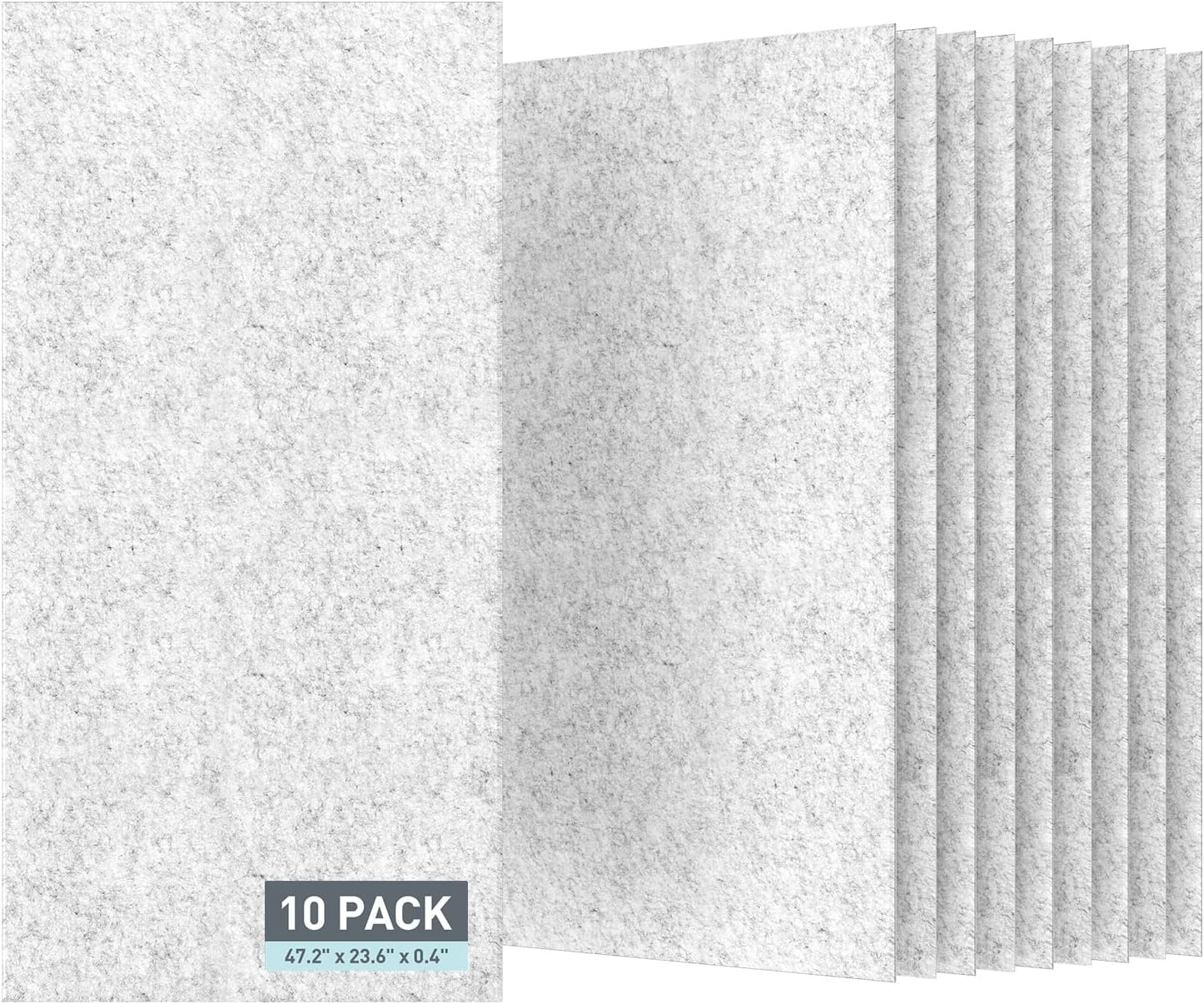 UMIACOUSTICS 10 Pcs Acoustic Panel for Echos and Reverb Treatment