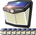 Solar Lights Outdoor 128 LED Motion Sensor - Wide Angle Security