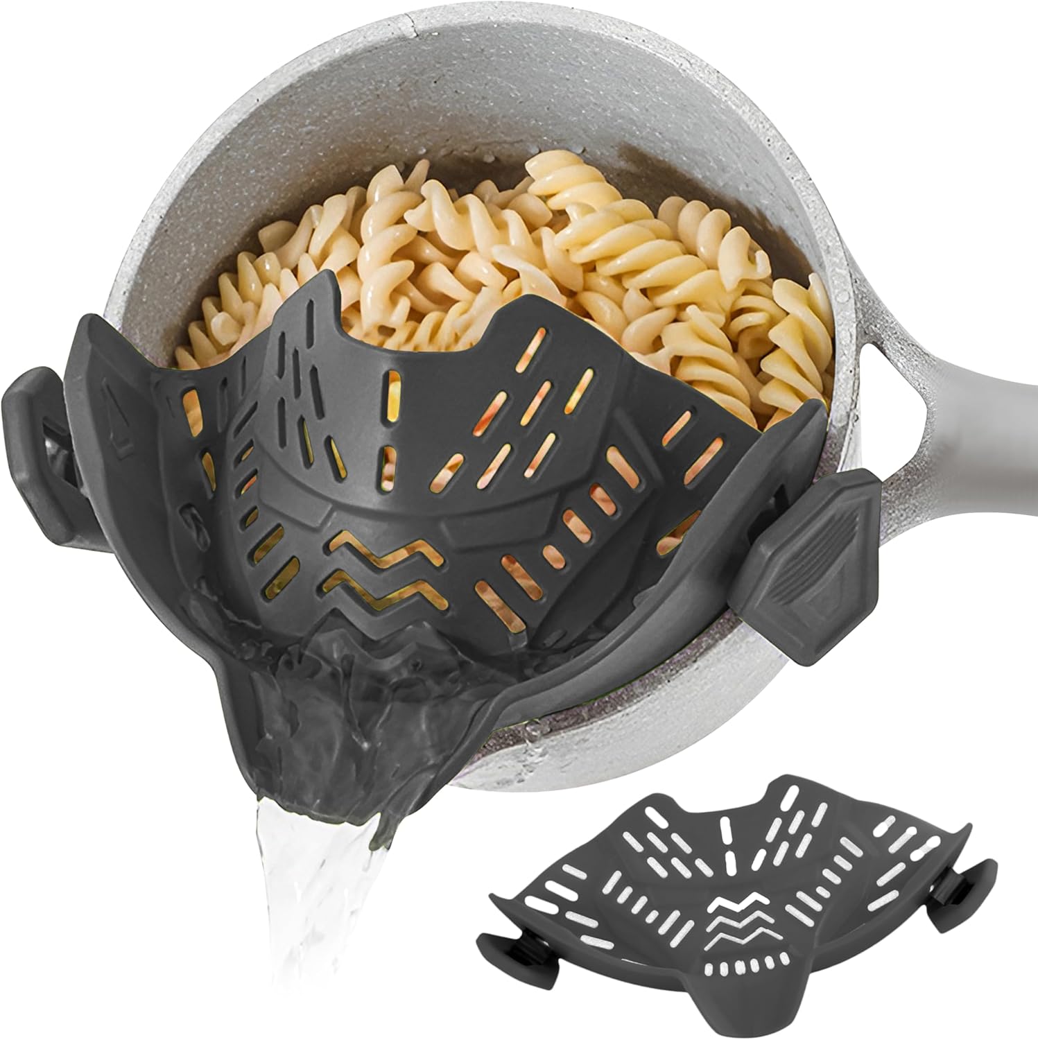 SAMUSAI Clip-On Strainer - Easy Pot Draining