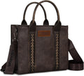 Wrangler Medium Tote Bag for Women Designer Satchel - Distressed Retro