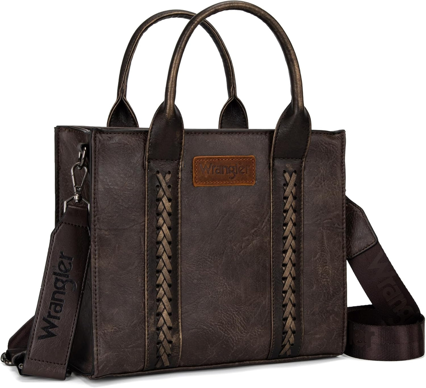 Wrangler Medium Tote Bag for Women - Stylish Satchel Handbag