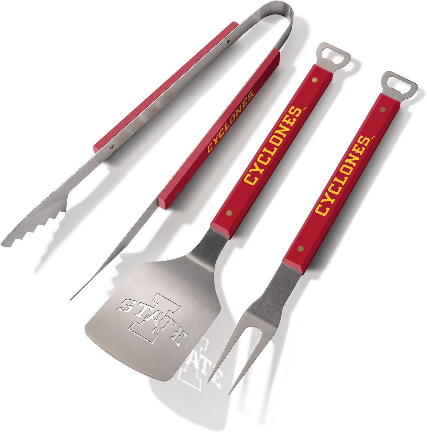 YouTheFan NCAA Spirit Series 3pc BBQ Set for Sports Fans