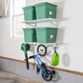Heavy Duty Wall Shelves 2-Pack 2ft x 4ft - Garage Storage