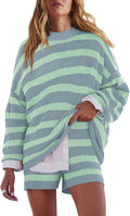 LAMISSCHE Womens Oversized Lounge Set - Cozy Two-Piece Sweater Set