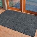 Front Door Mat Indoor and Outdoor 60x35 - Low Profile Water Absorbent