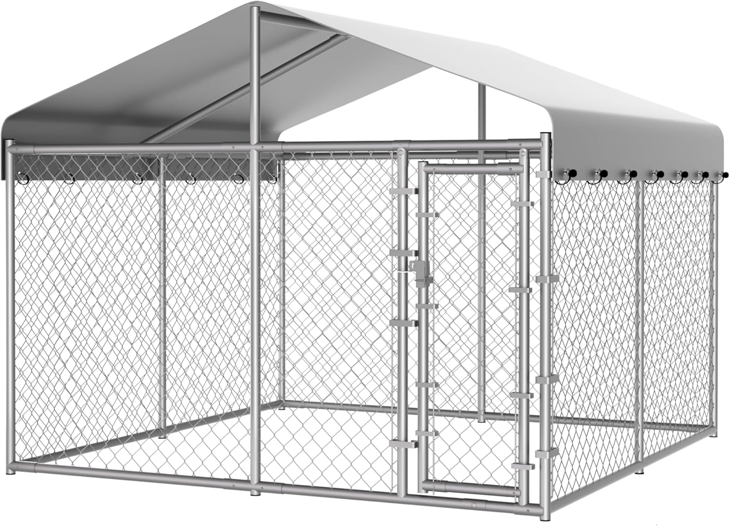 Extra Large Outdoor Dog Kennel for Secure Pet Play Space