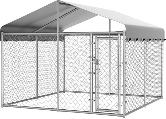 Extra Large Outdoor Dog Kennel for Secure Pet Play Space