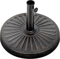 Simple Deluxe 31 LBS 18 in Heavy Duty Round Umbrella Base - Stable