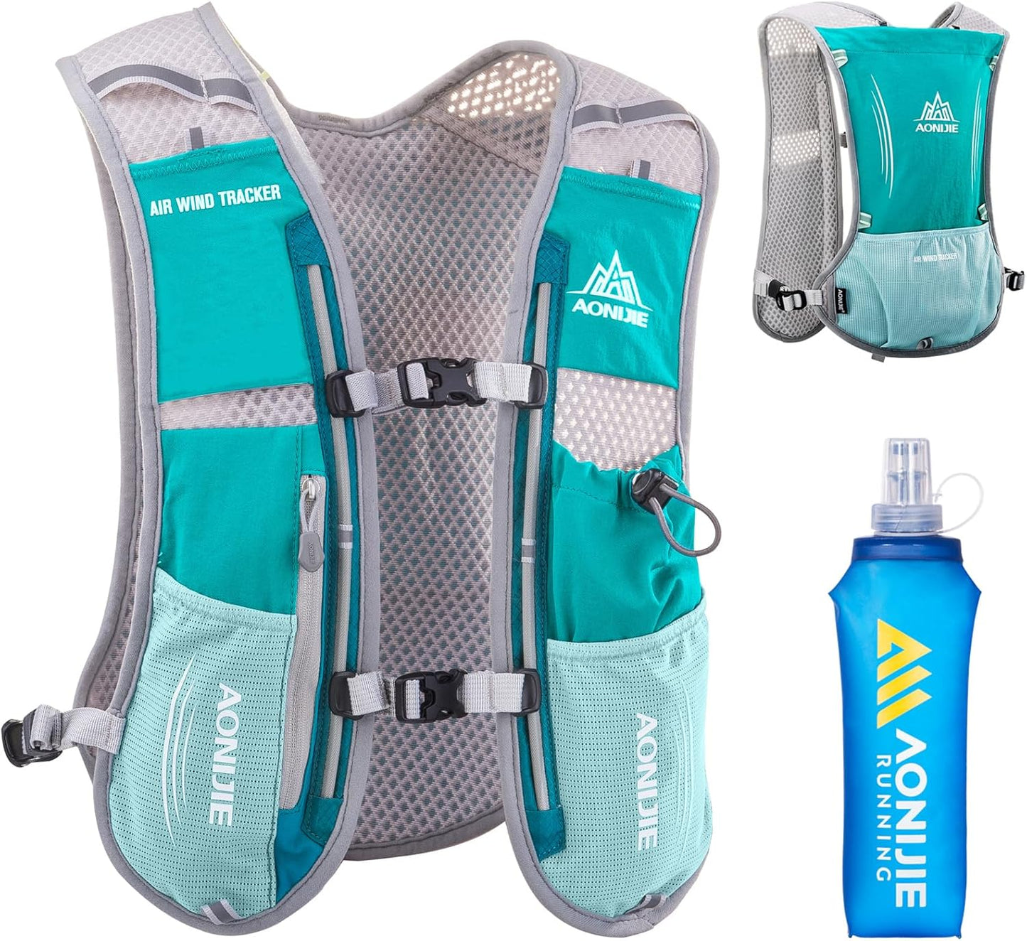Azarxis Running Water Bottles Flask for Hydration on the Go
