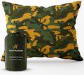 Ultra-Compact Camping Pillow - Washable Cover & Travel Pouch