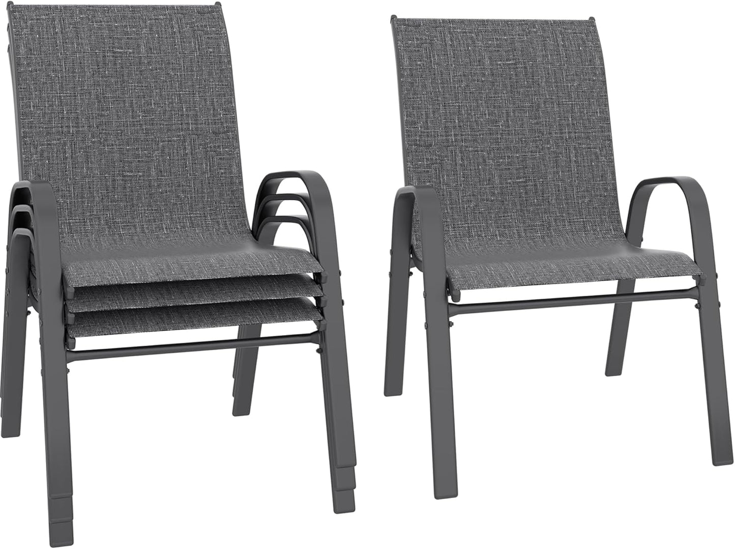 Betterhood Patio Chairs Set of 4 for Comfortable Outdoor Relaxation