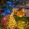 Solar Watering Can Lights - Large Owl Lantern for Garden