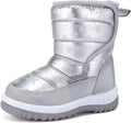 Winter Snow Boots for Boy and Girl Outdoor Waterproof with Fur Lined