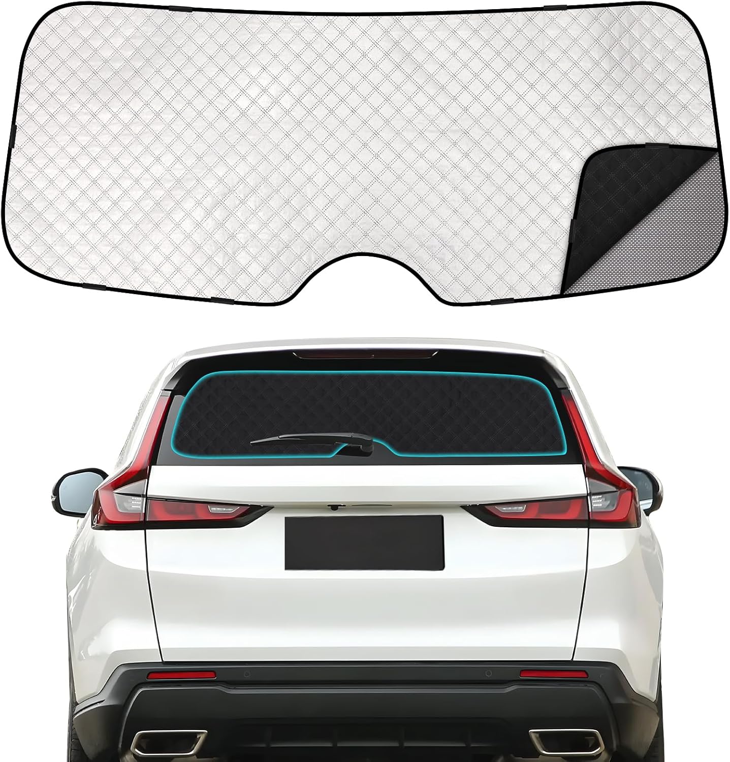 ZATOOTO Rear Windshield Sunshade for Honda CR-V 2017-2022