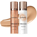 Airbrush Spray Silk Foundation & Primer Kit - Light Medium