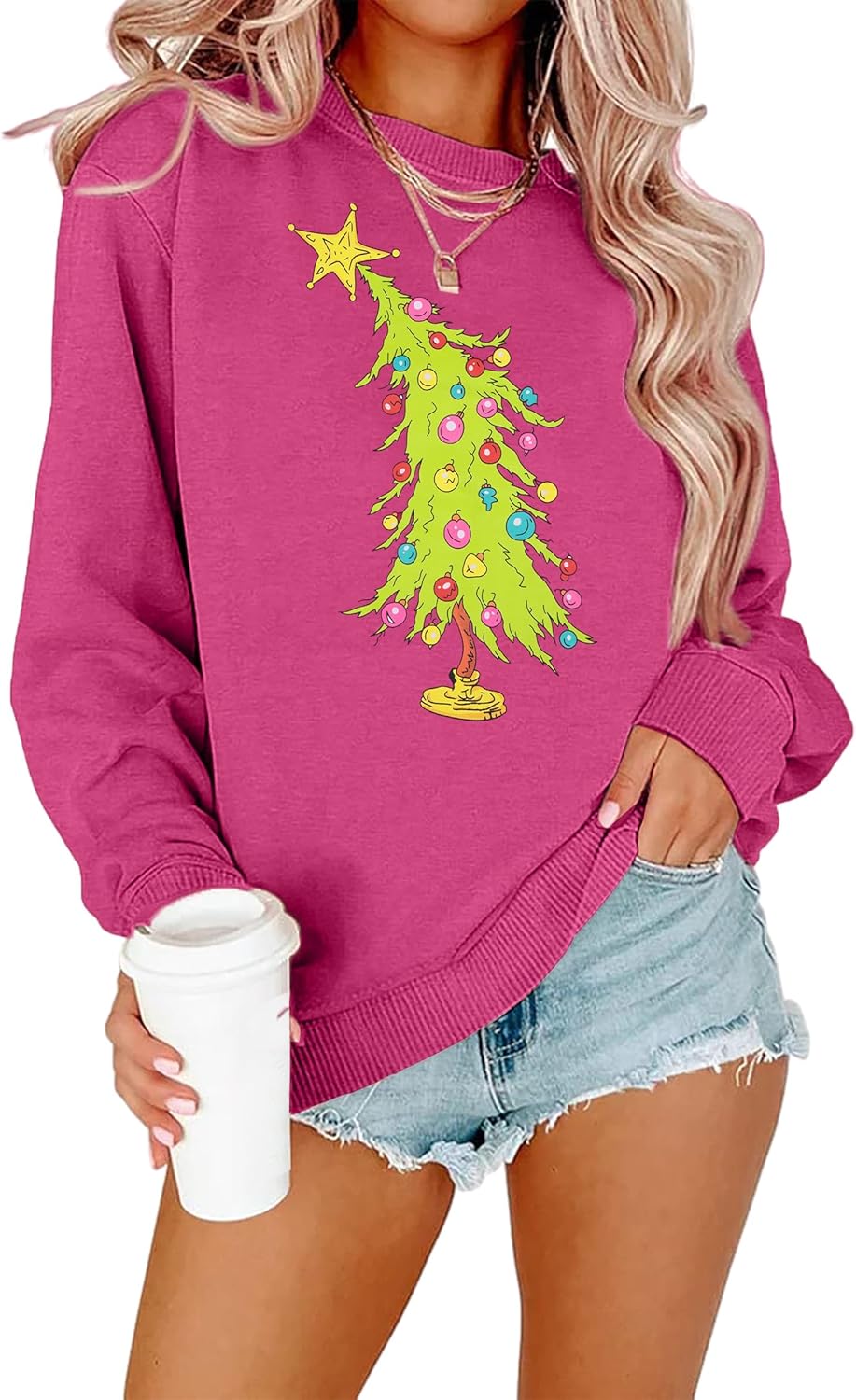 Merry Xmas Graphic Sweatshirt - Festive Holiday Top