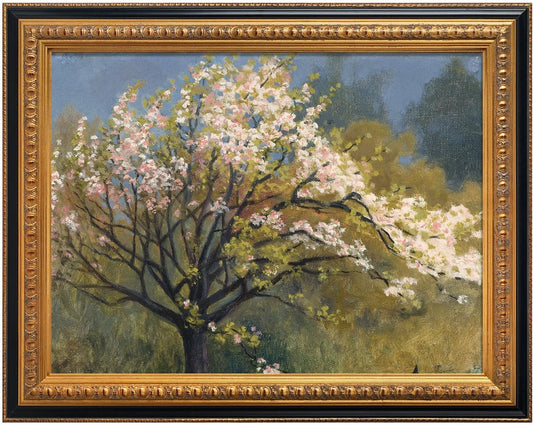 Ornate Canvas Frame for 11x14 Oil Paintings, Black & Gold