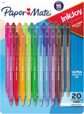 Paper Mate InkJoy 100RT Retractable Ballpoint Pens, Assorted Colors