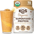 KOS Organic Plant Based Protein Powder Chocolate Peanut Butter