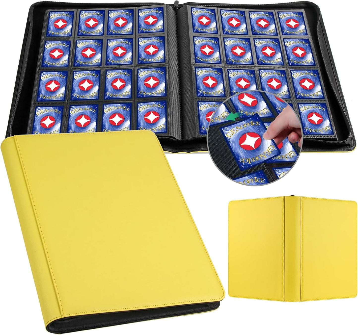 GEAoffice Premium 1000 Trading Card Binder for MTG and TCG