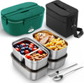 Heated Lunch Box 1.5L x4 Portable Electric Lunch Box - Fast 120W Heat