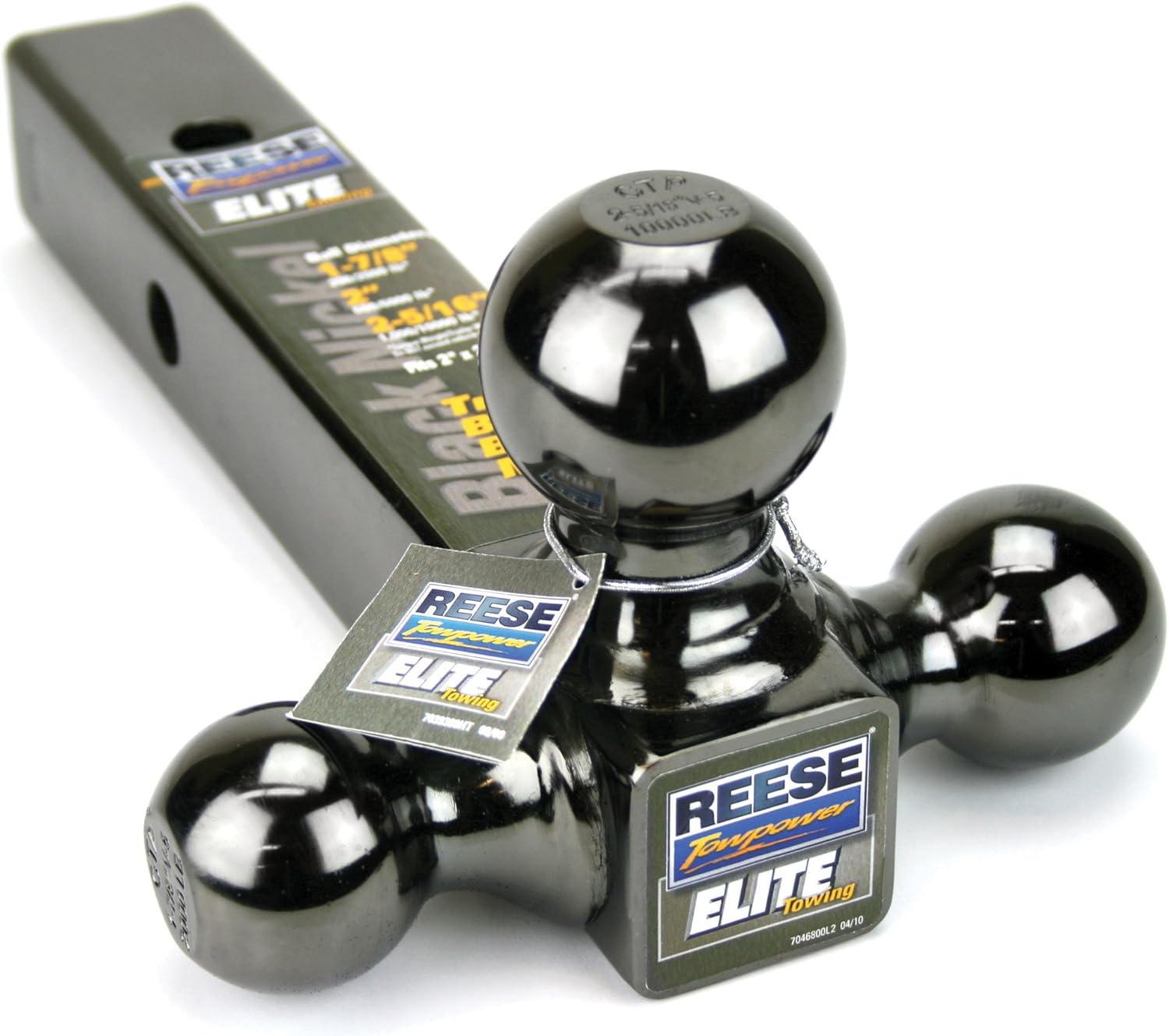 Reese Towpower Tri-Ball Trailer Hitch Ball Mount for Towing