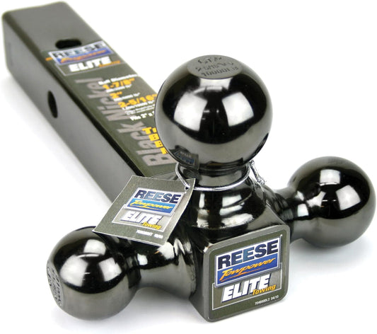 Reese Towpower Tri-Ball Trailer Hitch Ball Mount for Towing