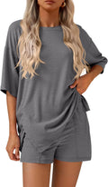 KIRUNDO 2 Piece Summer Lounge Set for Women - Comfortable Travel Sets