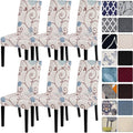 SearchI Dining Room Chair Covers Set of 6 - Stretchy Parsons