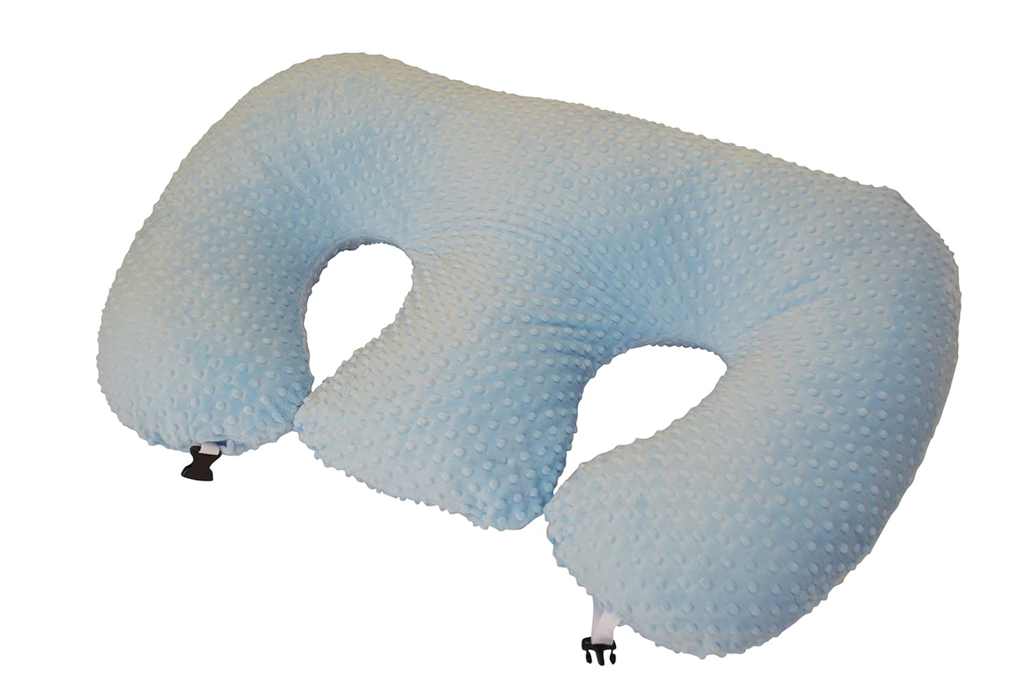 Twin Z Pillow Blue - Ultimate Support for Breastfeeding Twins