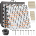 ClarArti Blocking Mats for Knitting & Crochet - 9 Interlocking Tiles
