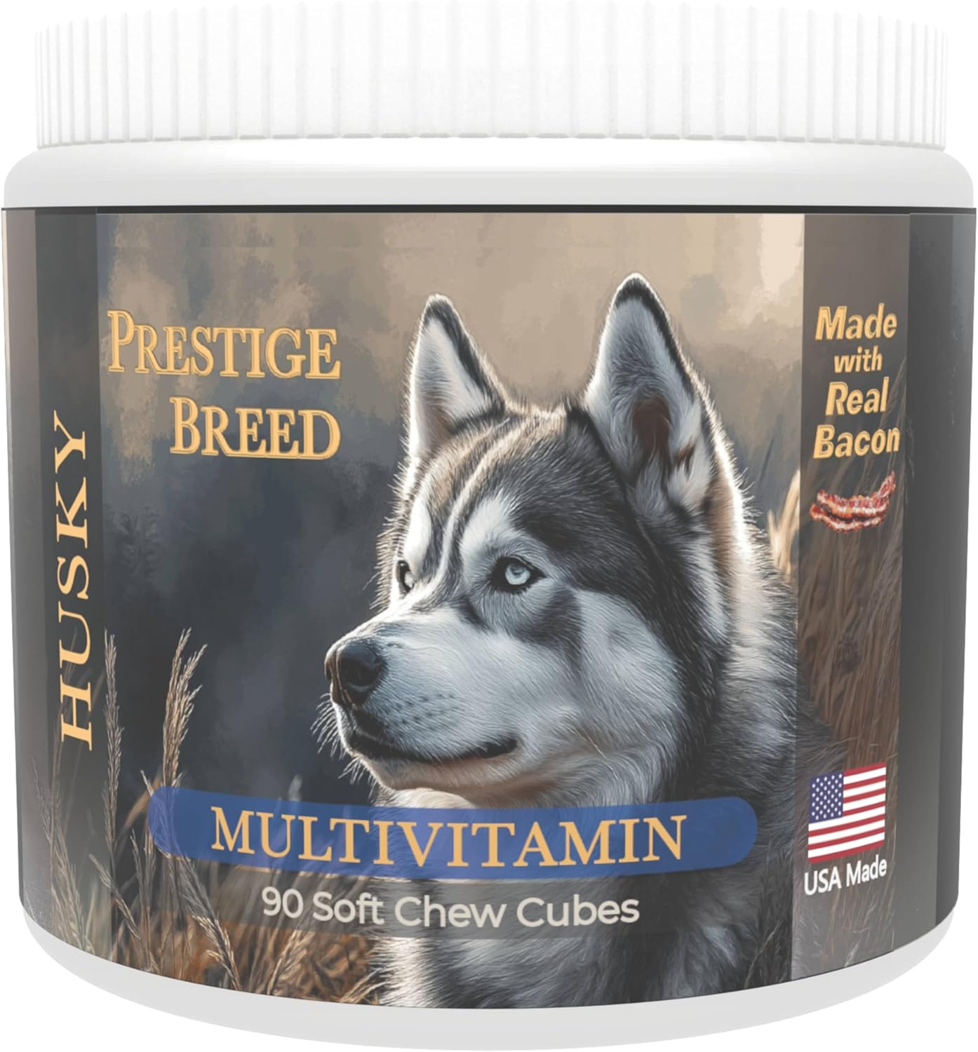 Multivitamins for Huskies - Balanced Nutrition with Real Bacon