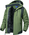 Men's Winter Ski Snow Jacket - Waterproof 10000mm Warm Shell