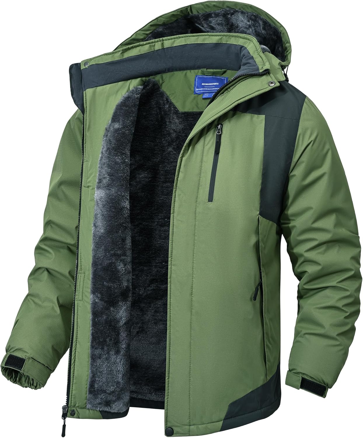 Rapoo Men's Winter Ski Snow Jacket - Waterproof & Windproof