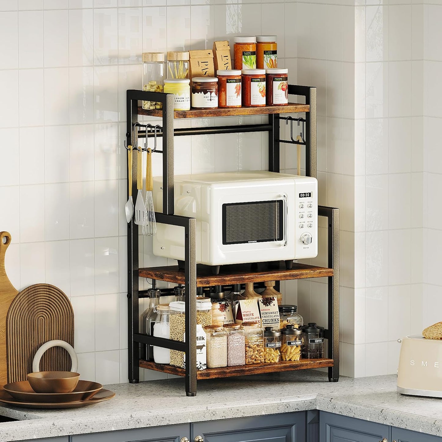3-Tier Spice Rack Organizer - Maximize Space!
