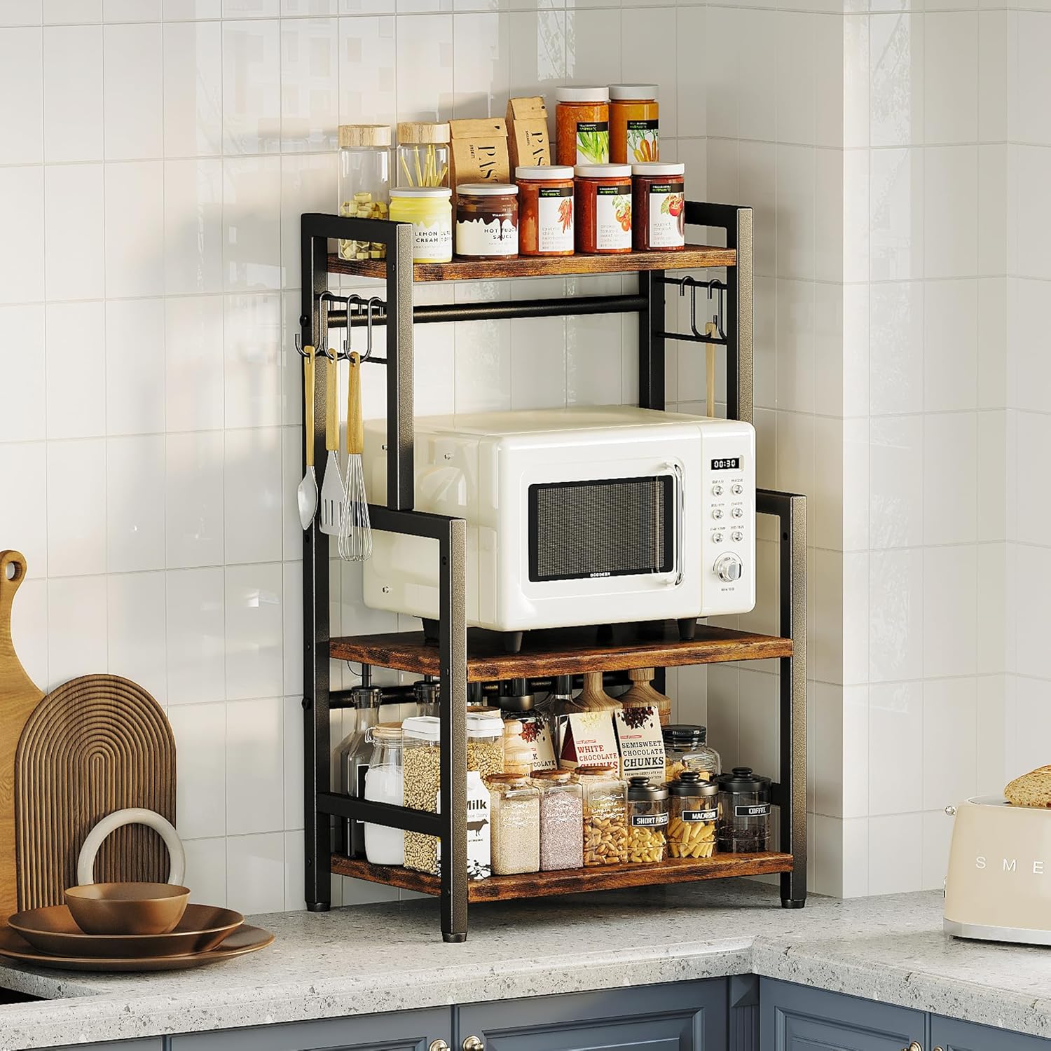 3-Tier Spice Rack Organizer - Maximize Space!