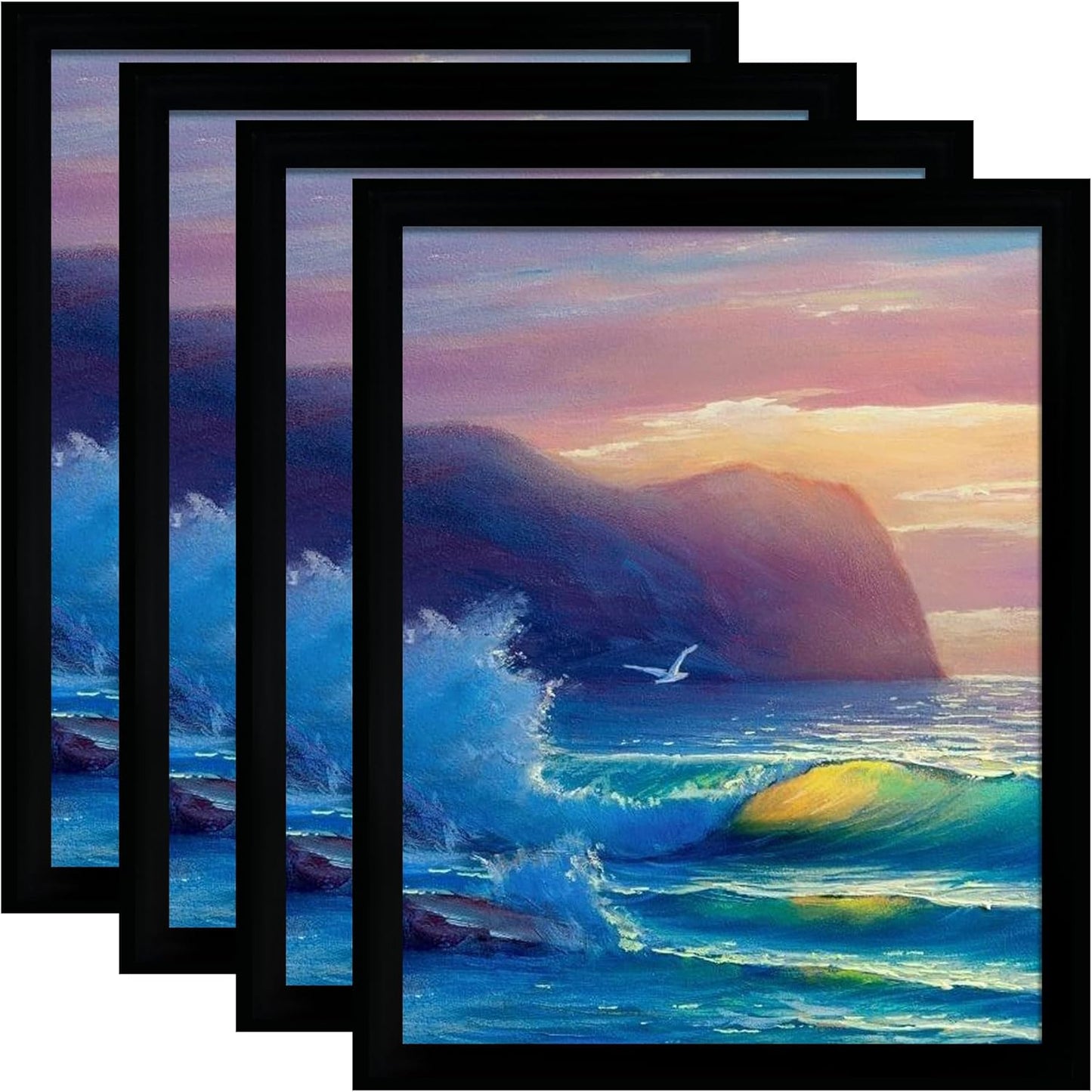 18x24 Picture Frame Set of 4 for Stunning Wall Displays