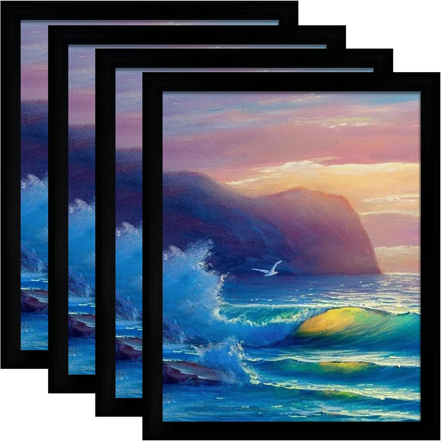 18x24 Picture Frame Set of 4 for Stunning Wall Displays