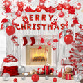 Xmas Party Decor Kit - Complete Holiday Party Supplies Set