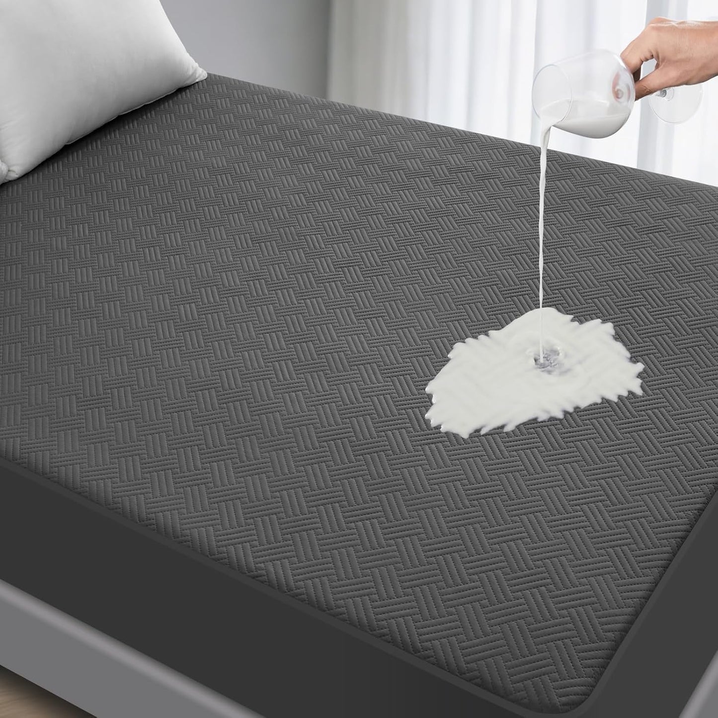 Waterproof Mattress Protector Full Size - Ultra-Soft & Noiseless