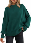ANRABESS Women Oversized Batwing Sweater - Cozy Fall Knit