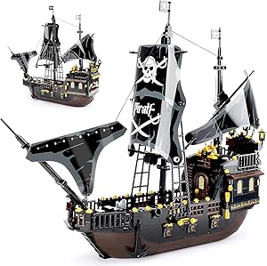 Creative Pirate Ship Building Kits for Imaginative Adventures