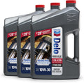 Delo 400 XLE Heavy Duty Synblend Diesel Engine Oil 10W-30 - Pack of 3