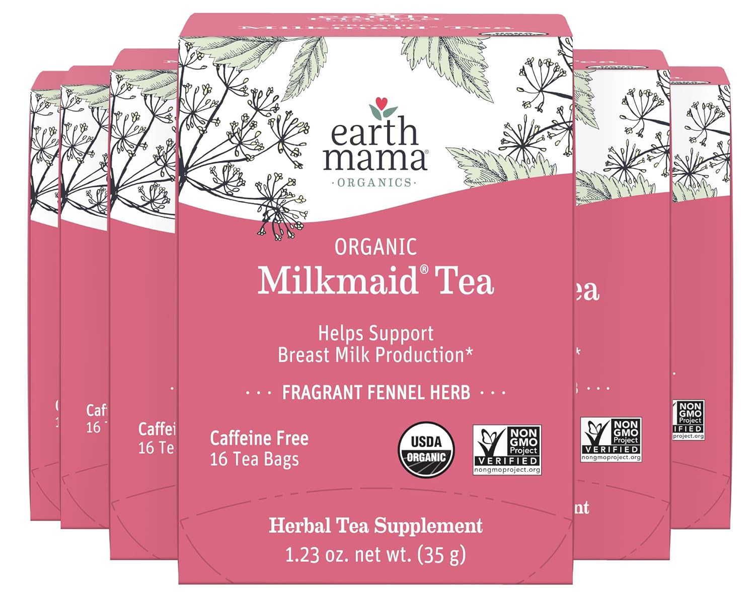 Organic Milkmaid Tea for Healthy Breastmilk Production