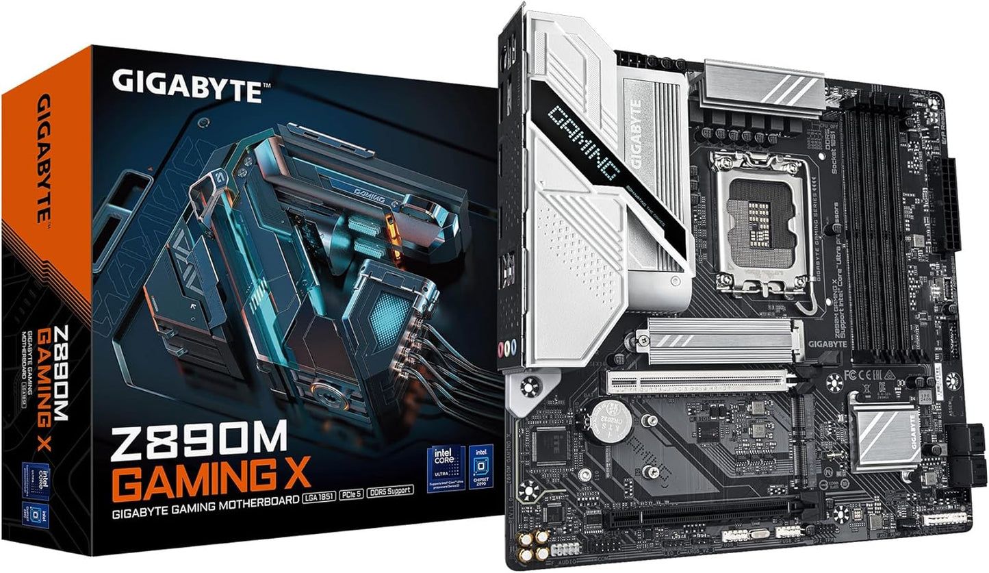 GIGABYTE Z890M Gaming X Ultra Core Motherboard for Gamers