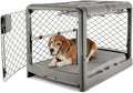 Revol Collapsible Dog Crate Medium (Smoke) - Portable Indoor Kennel