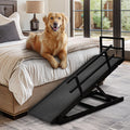 Adjustable Wooden Pet Ramp for Dogs and Cats - 5 Levels High