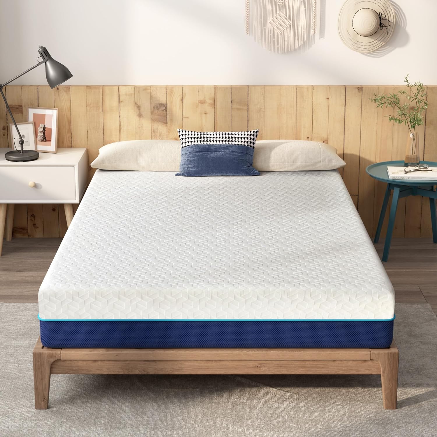 8 Inch Full Size Mattress for Pressure Relief and Comfort